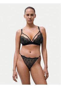 Chantelle Biustonosz braletka Lush C22OPF Czarny. Kolor: czarny. Materiał: syntetyk