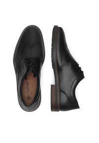 Rieker Półbuty 17620-00 Czarny. Kolor: czarny. Materiał: skóra #3