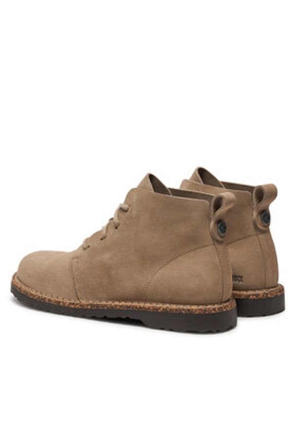 Birkenstock Trzewiki Uppsala Mid Leve 1028156 Beżowy. Kolor: beżowy. Materiał: zamsz, skóra