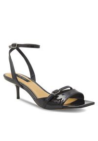 Nine West Sandały BYCCC02 Czarny. Kolor: czarny. Materiał: skóra #7