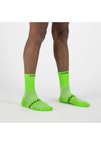 ROGELLI - Skarpetki rowerowe Rogelli RCS-08. Kolor: czarny, wielokolorowy, zielony. Sport: kolarstwo #2
