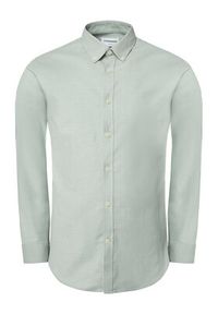 Lindbergh Koszula 30-203174 Zielony Slim Fit. Kolor: zielony. Materiał: bawełna #6