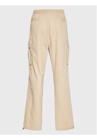 Karl Kani Spodnie materiałowe Rubber Signature 6002506 Beżowy Relaxed Fit. Kolor: beżowy. Materiał: bawełna #2