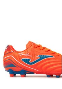Joma Buty do piłki nożnej Aguila Firm Ground AGUW2408FG Pomarańczowy. Kolor: pomarańczowy. Materiał: skóra #6