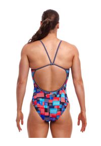 Strój do pływania FUNKITA Motherboard - Single Strap. Kolor: wielokolorowy, niebieski