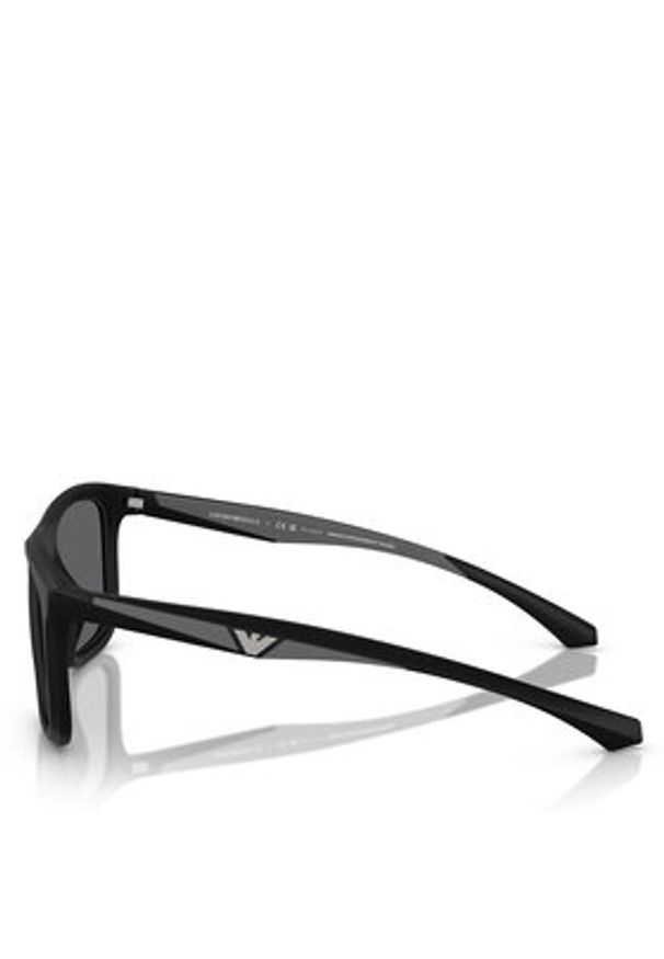 Emporio Armani Okulary przeciwsłoneczne 0EA4234U 5001T357 Czarny. Kolor: czarny