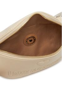 Love Moschino - LOVE MOSCHINO Saszetka nerka JC4223PP0MKF0110 Écru. Materiał: skóra #4