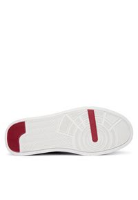 TOMMY HILFIGER - Tommy Hilfiger Sneakersy Th Court Premium FM0FM05879 Granatowy. Kolor: niebieski. Materiał: skóra #6