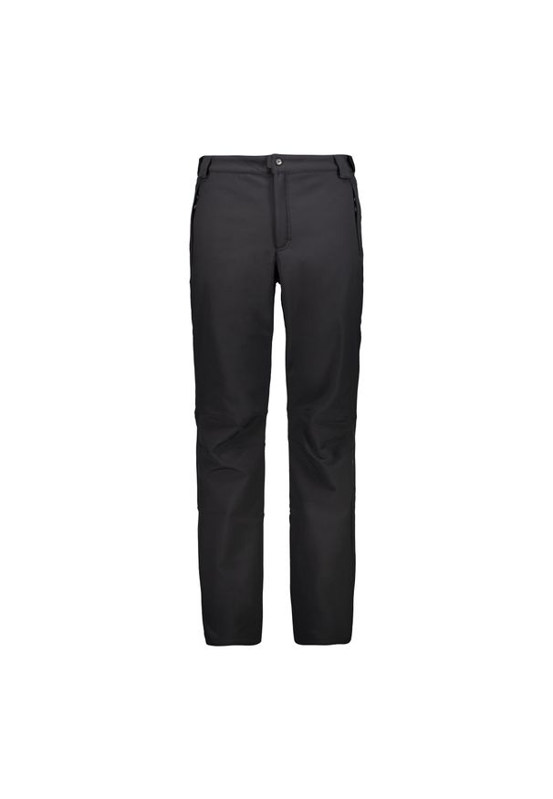 Spodnie softshell męskie CMP Long 3A01487. Kolor: szary, czarny, wielokolorowy. Materiał: softshell. Sezon: lato. Sport: turystyka piesza