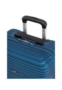 Ochnik - Komplet walizek na kółkach 19'/24'/28'. Kolor: niebieski. Materiał: materiał, guma, kauczuk, poliester