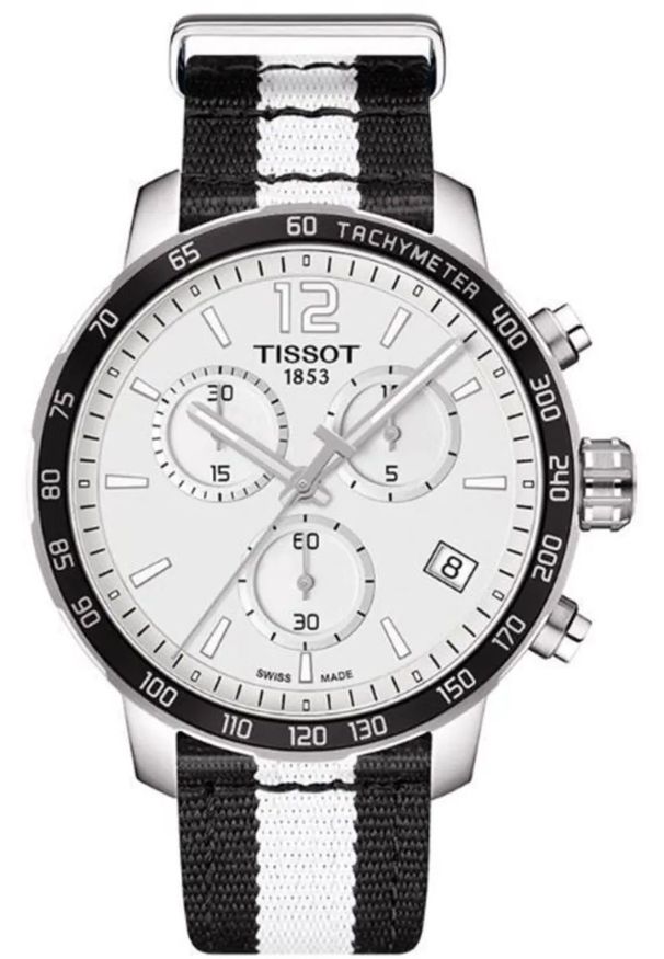 TISSOT - Zegarek Tissot Zegarek Męski Tissot T095.417.17.037.11 Srebrzysty ( 42 mm)