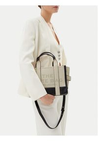 MARC JACOBS - Marc Jacobs Torebka The Colorblock Small Tote Bag H006L01RE22 Beżowy. Kolor: beżowy. Materiał: skórzane
