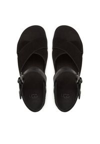 Ugg Espadryle W Aubrey Ankle Strap 1167471 Czarny. Kolor: czarny. Materiał: zamsz, skóra #4