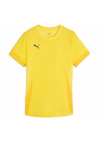 Damski jersey Puma TeamGoal. Kolor: żółty, wielokolorowy, czarny. Materiał: jersey. Sport: piłka nożna #1