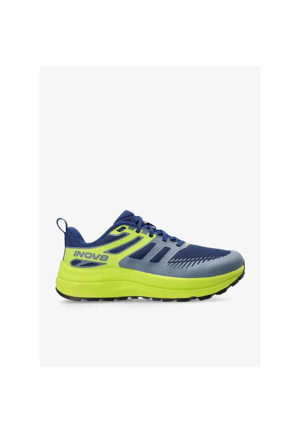 Buty do biegania męskie Inov-8 TrailFly Max Wide. Kolor: niebieski. Sport: bieganie
