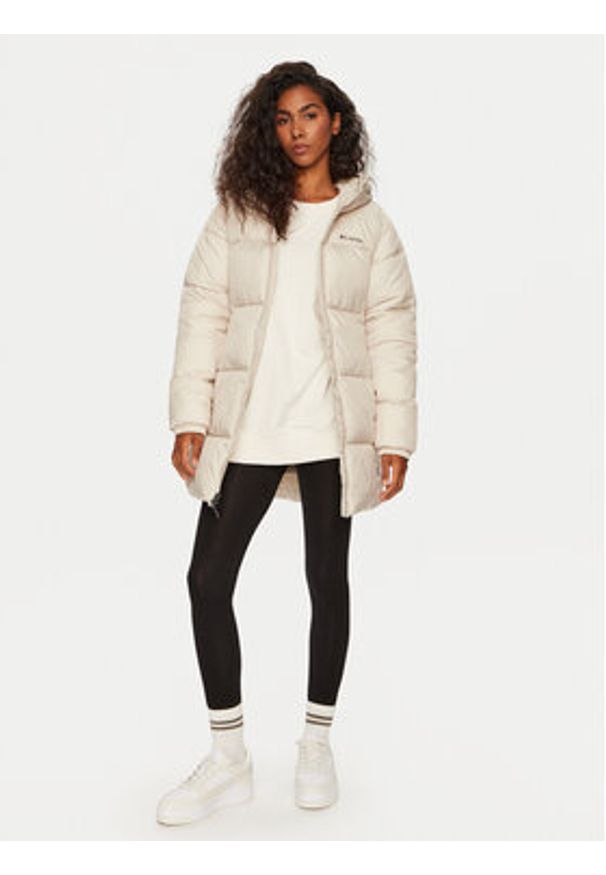 columbia - Columbia Kurtka zimowa Puffect™ II 2088471 Beżowy Regular Fit. Kolor: beżowy. Materiał: syntetyk. Sezon: zima