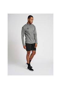 Bluza sportowa dla dorosłych Hummel Core XK Poly Zip Sweat. Kolor: szary #1