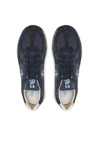 Premiata Sneakersy Mase 6887 Granatowy. Kolor: niebieski. Materiał: zamsz, skóra