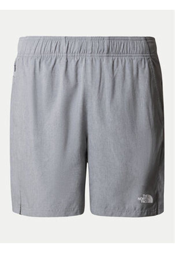 The North Face Szorty sportowe 24/7 NF0A3O1B Szary Regular Fit. Kolor: szary. Materiał: syntetyk