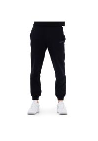 Spodnie Prosto Sweatpants Sewin KL231MPAN4011 - czarne. Kolor: czarny. Materiał: dresówka, bawełna, materiał, poliester