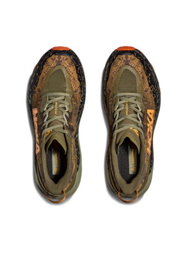 HOKA - Hoka Buty do biegania Speedgoat 6 1147791 Zielony. Kolor: zielony. Materiał: materiał