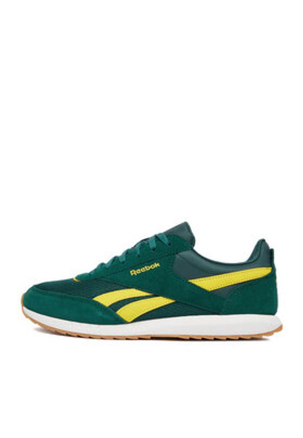 Reebok Sneakersy CEO-MODA AR30315MGYT Zielony. Kolor: zielony. Materiał: zamsz, skóra