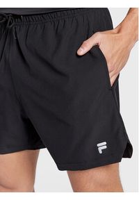 Fila Szorty sportowe Reno FAM0276 Czarny Regular Fit. Kolor: czarny. Materiał: syntetyk. Styl: sportowy #4