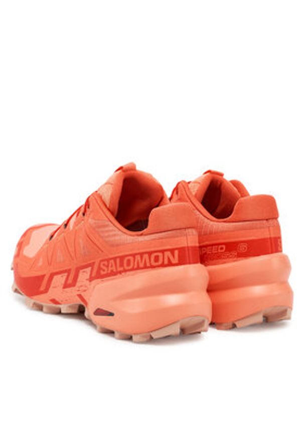 salomon - Salomon Buty do biegania Speedcross 6 L47766200 Pomarańczowy. Kolor: pomarańczowy. Materiał: materiał. Model: Salomon Speedcross