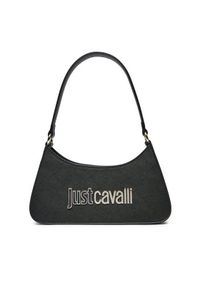 Just Cavalli Torebka 77RA4BB6 ZS766 Czarny. Kolor: czarny. Materiał: skórzane