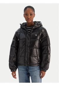 Calvin Klein Jeans Kurtka zimowa LV047D505G Czarny Relaxed Fit. Kolor: czarny. Materiał: syntetyk. Sezon: zima #1