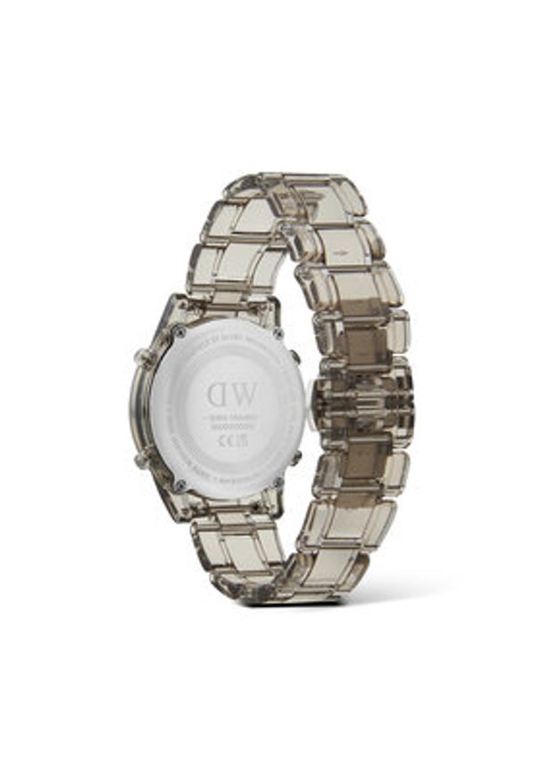 Daniel Wellington Zegarek DW00100760 Szary. Kolor: szary. Materiał: syntetyk