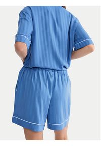 Triumph Szorty piżamowe Amourette Jacquard 10227207 Niebieski Regular Fit. Kolor: niebieski. Materiał: wiskoza #4