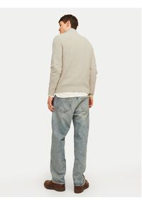 Jack & Jones - Jack&Jones Sweter Craig 12260826 Écru Regular Fit. Materiał: syntetyk