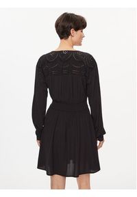 Vila Sukienka codzienna Mesa 14092006 Czarny Loose Fit. Okazja: na co dzień. Kolor: czarny. Materiał: wiskoza. Typ sukienki: proste. Styl: casual #2