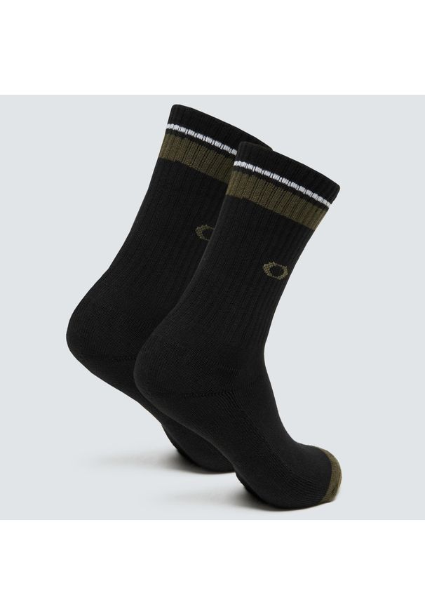 Skarpetki turystyczne długie unisex Oakley Essential Socks 3 pary. Kolor: czarny