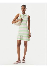 Juicy Couture Sukienka letnia Juicy Peplum JCGED126016 Zielony Regular Fit. Kolor: zielony. Materiał: bawełna. Sezon: lato #2