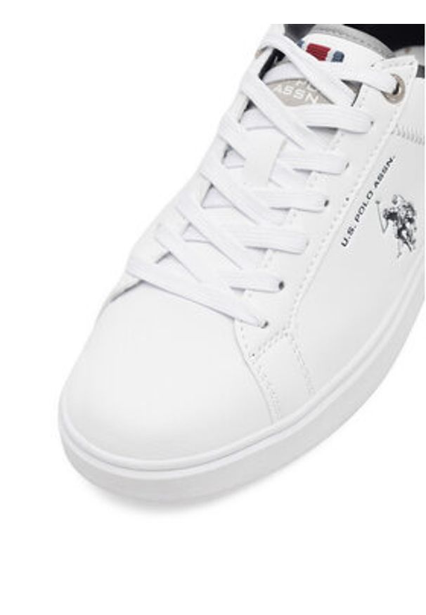 U.S. Polo Assn. Sneakersy ROKKO001M/CY4 Biały. Kolor: biały. Materiał: syntetyk