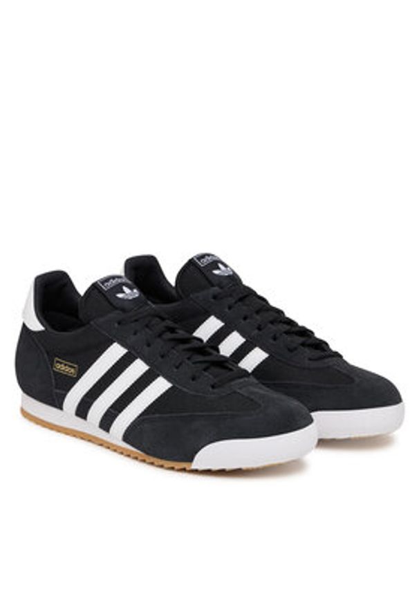Adidas - adidas Sneakersy R71 IH1324 Czarny. Kolor: czarny. Materiał: zamsz, skóra