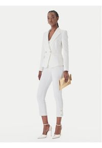 Rinascimento Marynarka CFC0128643003 Biały Regular Fit. Kolor: biały. Materiał: syntetyk #5