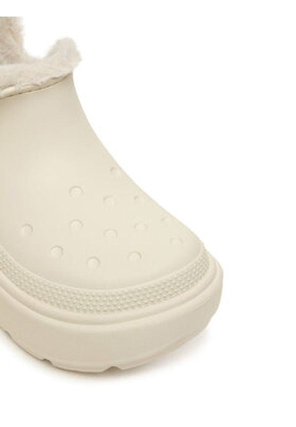 Crocs Śniegowce Stomp Lined Shorty Boot 210673 Écru