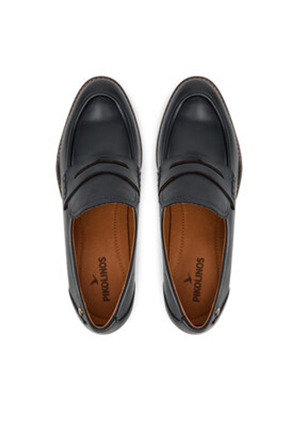 Pikolinos Półbuty W7H-3873 Czarny. Kolor: czarny. Materiał: skóra