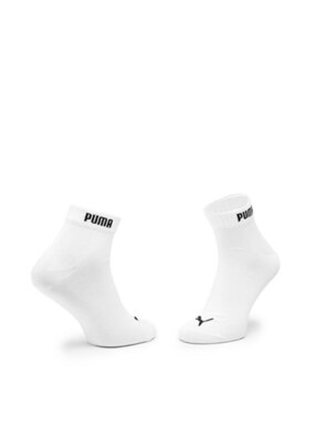 Puma Zestaw 3 par niskich skarpet unisex 90793502 r. 43/46 Biały. Kolor: biały. Materiał: materiał