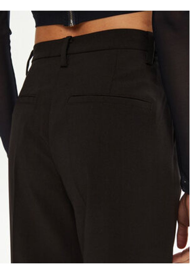 BARDOT Spodnie materiałowe 59737PB1 Czarny Regular Fit. Kolor: czarny. Materiał: syntetyk