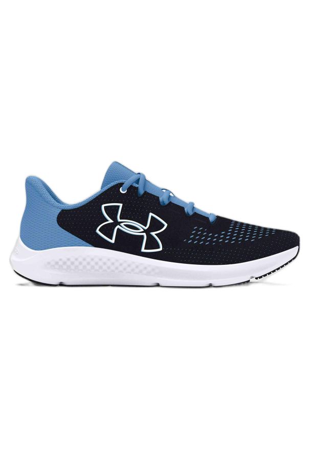 Buty do biegania damskie Under Armour Charged Pursuit 3 Big Logo. Kolor: czarny. Sport: bieganie