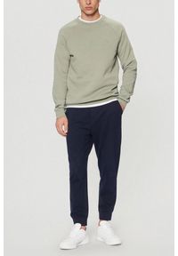 Guess - GUESS Zielona bluza męska New Aldwin. Kolor: zielony