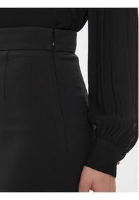Elisabetta Franchi Spódnica mini G0-T03-41E2-V2000 Czarny Slim Fit. Kolor: czarny. Materiał: syntetyk #5