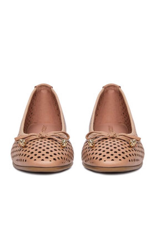 Lasocki Baleriny CEO-RST-ROMI-80 Różowy. Kolor: różowy. Materiał: skóra