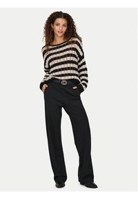only - ONLY Spodnie materiałowe Poptrash 15341829 Czarny Straight Fit. Kolor: czarny. Materiał: syntetyk #3
