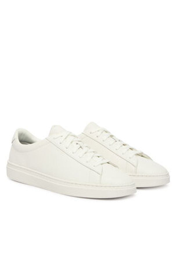 BOSS Sneakersy Kieran 50552853 Biały. Kolor: biały. Materiał: skóra