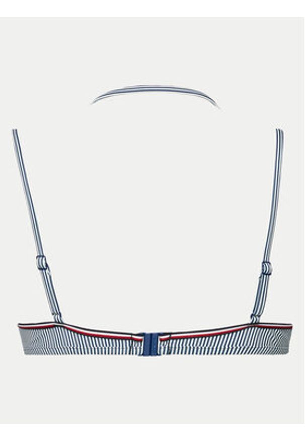 TOMMY HILFIGER - Tommy Hilfiger Góra od bikini UW0UW05329 Niebieski. Kolor: niebieski. Materiał: syntetyk